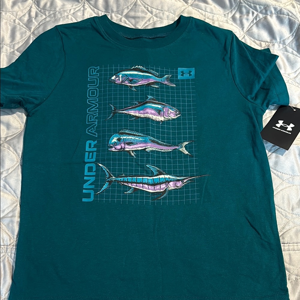 Under Armour Teal Graphic T-Shirt